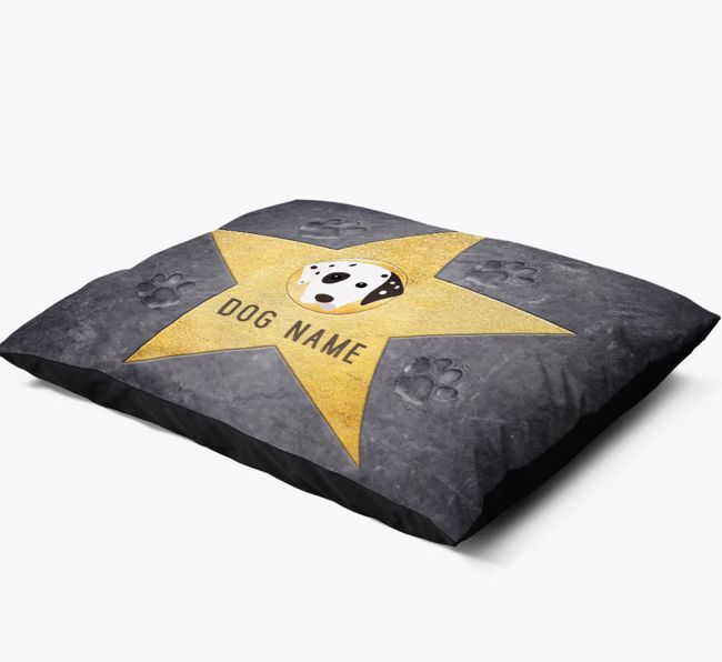 'Star of Fame' - Personalised {breedFullName} Dog Bed